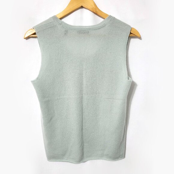 ATM Anthony Thomas Melillo Womens Cashmere Tank Top Size S Coquette Soft Girl - Picture 5 of 12